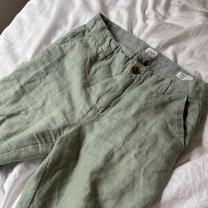 Gap green pants